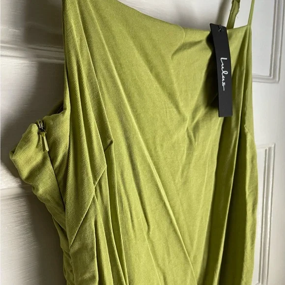 NWT Lulu's Green Bodycon Dress - Picture 5 of 7